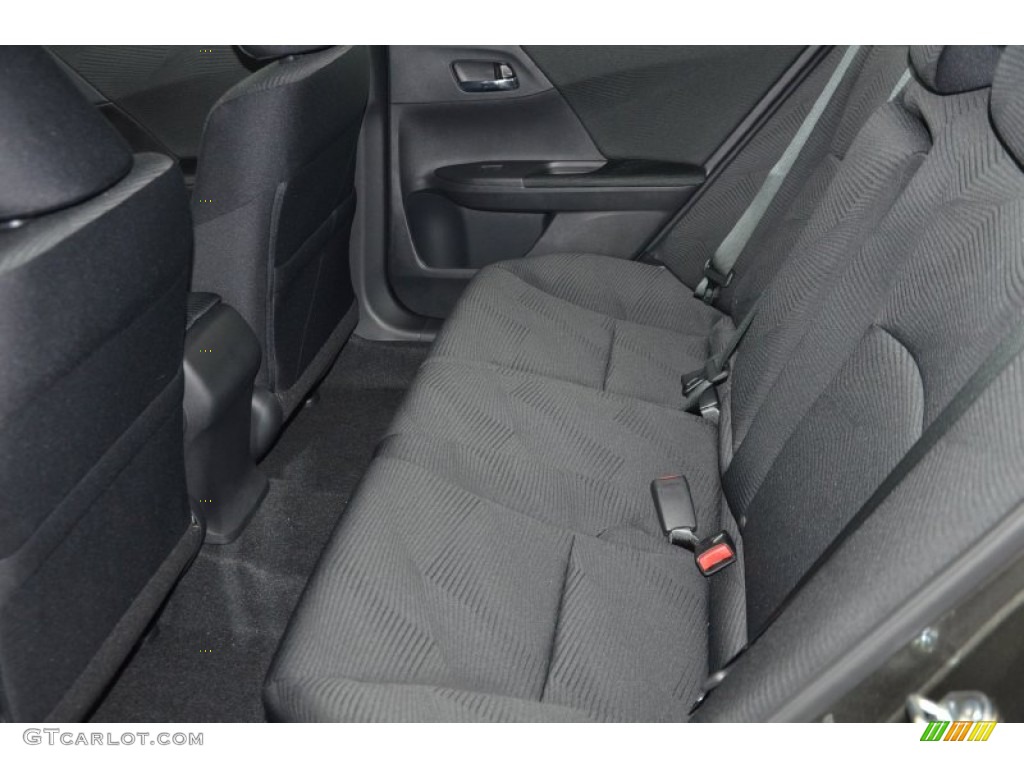 2014 Accord LX Sedan - Hematite Metallic / Black photo #21