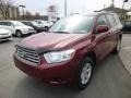 2010 Salsa Red Pearl Toyota Highlander V6 4WD  photo #3