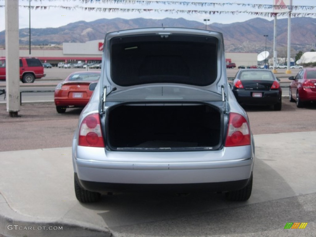 2003 Passat GLX 4Motion Sedan - Reflex Silver Metallic / Grey photo #13