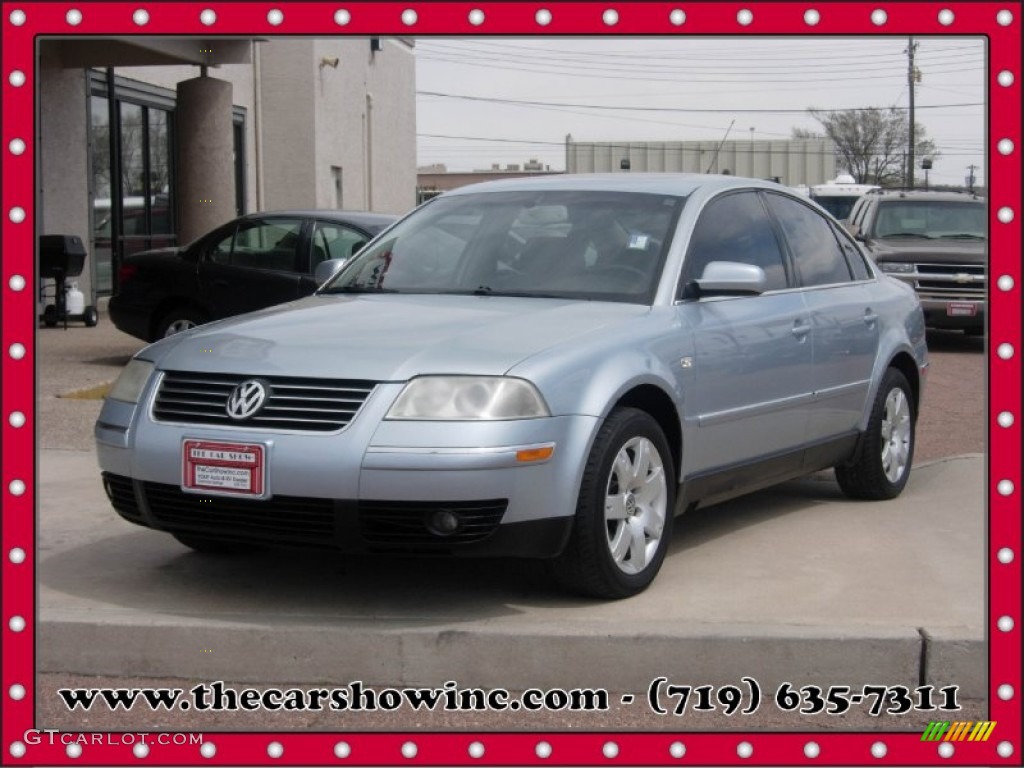 2003 Passat GLX 4Motion Sedan - Reflex Silver Metallic / Grey photo #28