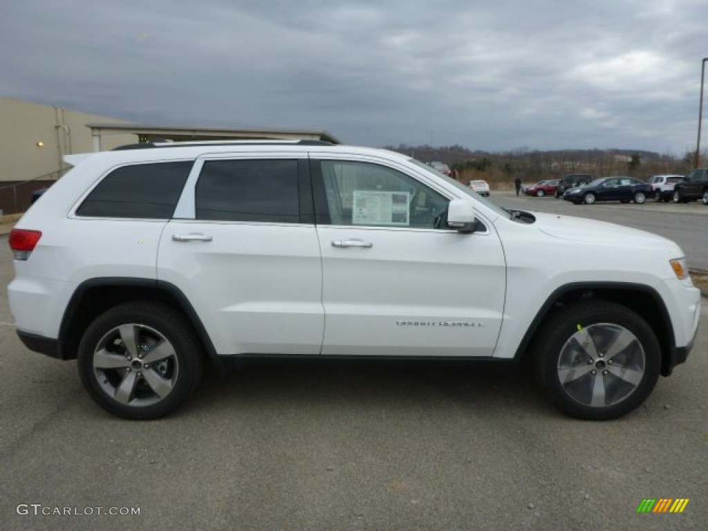 2014 Grand Cherokee Limited 4x4 - Bright White / New Zealand Black/Light Frost photo #7