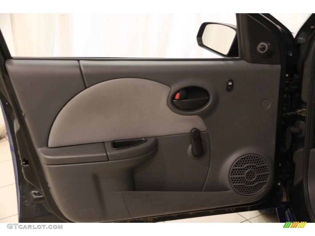 2003 ION 2 Sedan - Bright Blue / Gray photo #3