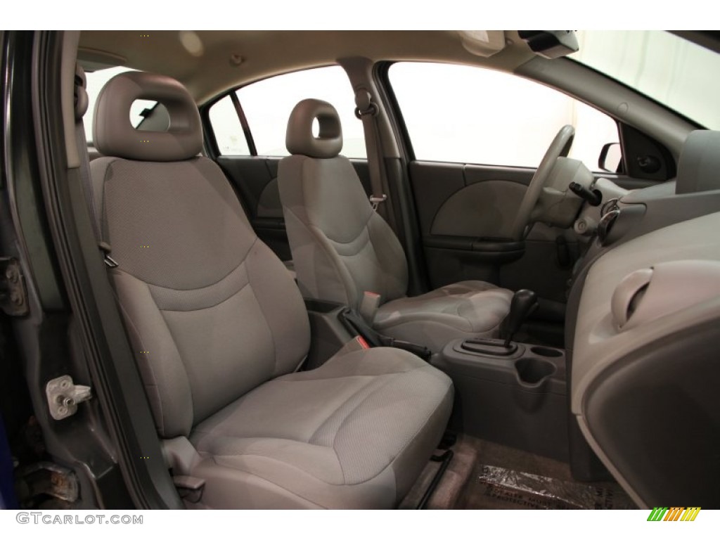 2003 ION 2 Sedan - Bright Blue / Gray photo #9