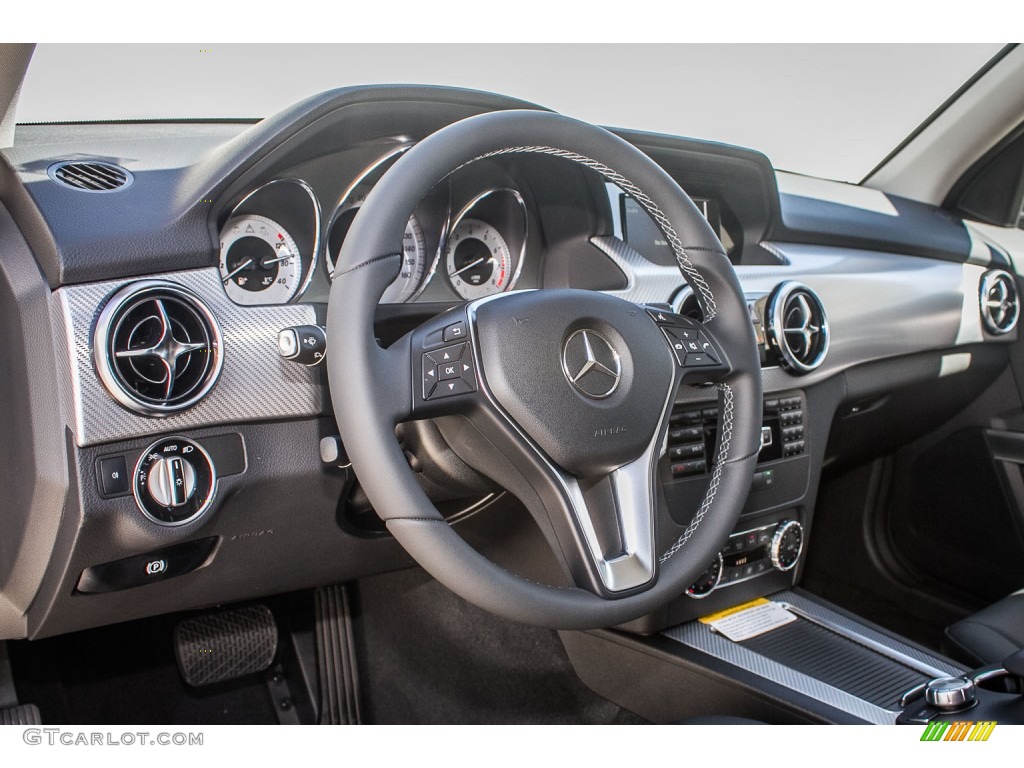 Black Interior 2014 Mercedes-Benz GLK 350 Photo #92524995