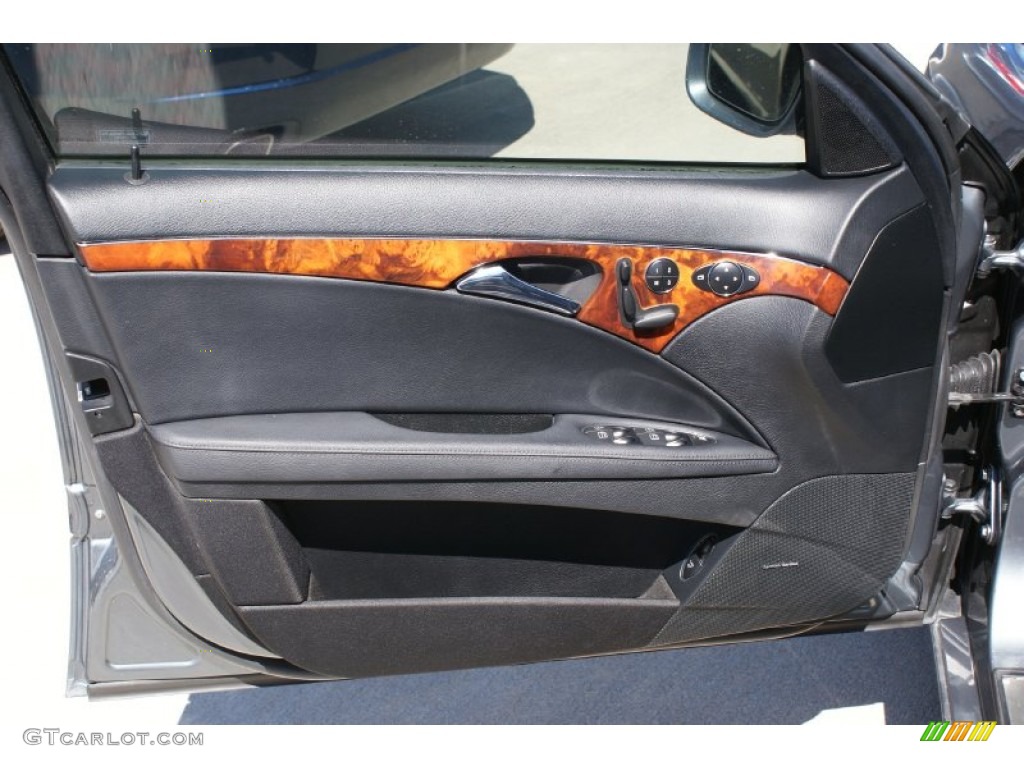 2008 E 320 BlueTEC Sedan - Flint Grey Metallic / Black photo #10