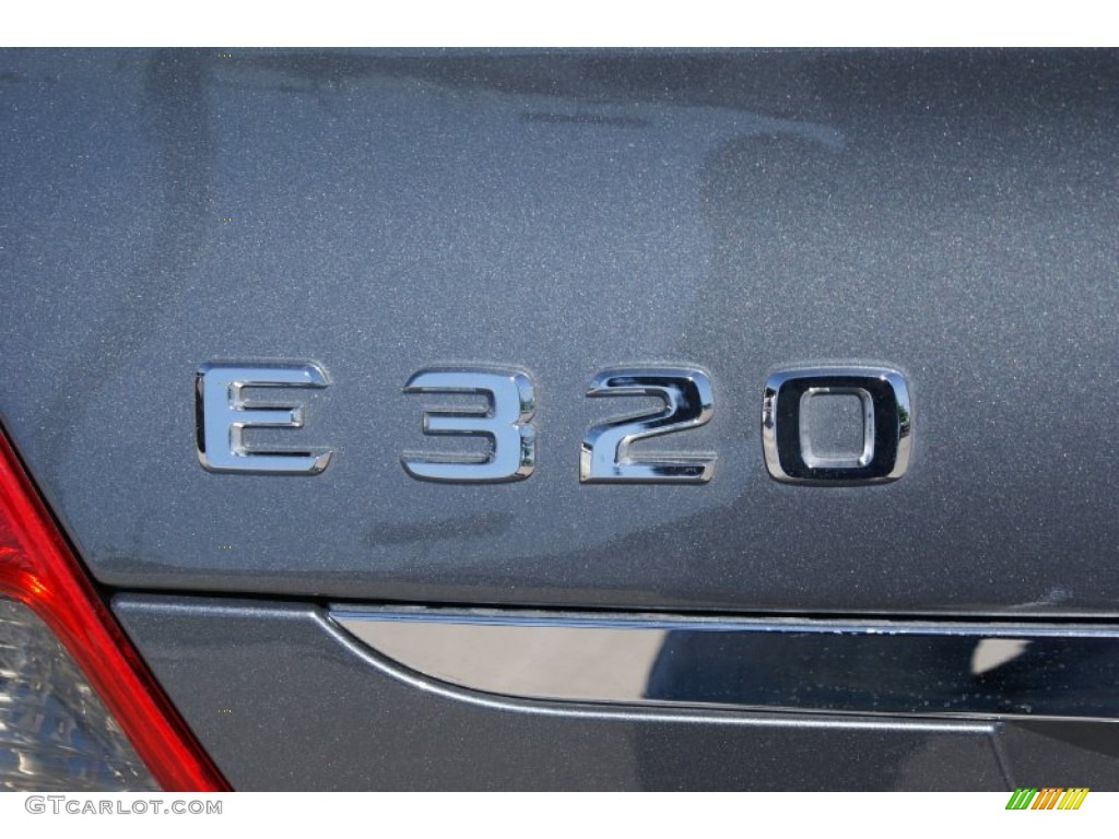 2008 E 320 BlueTEC Sedan - Flint Grey Metallic / Black photo #14