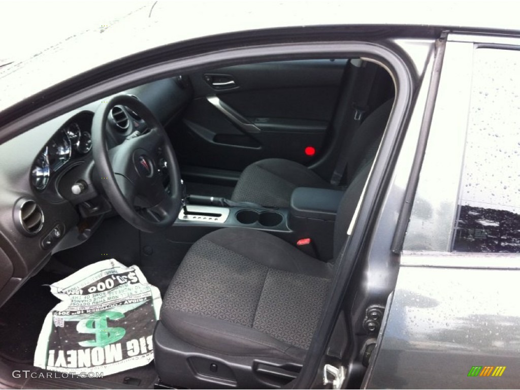 2007 G6 Sedan - Emerald Green Metallic / Ebony photo #10