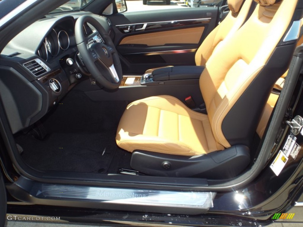 2014 E 350 Cabriolet - Black / Natural Beige/Black photo #5