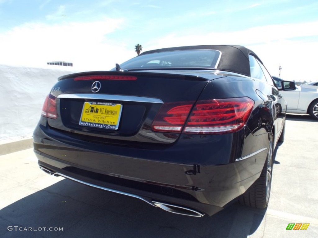 2014 E 350 Cabriolet - Black / Natural Beige/Black photo #8