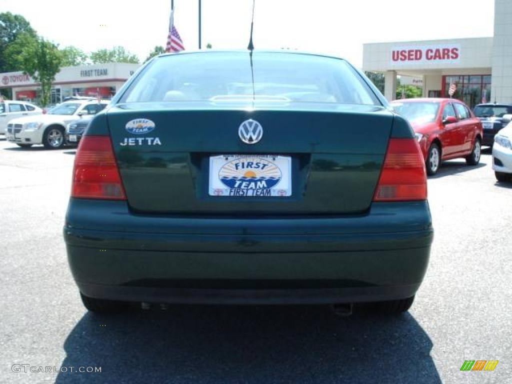 1999 Jetta GLS Sedan - Bright Green Pearl / Beige photo #5