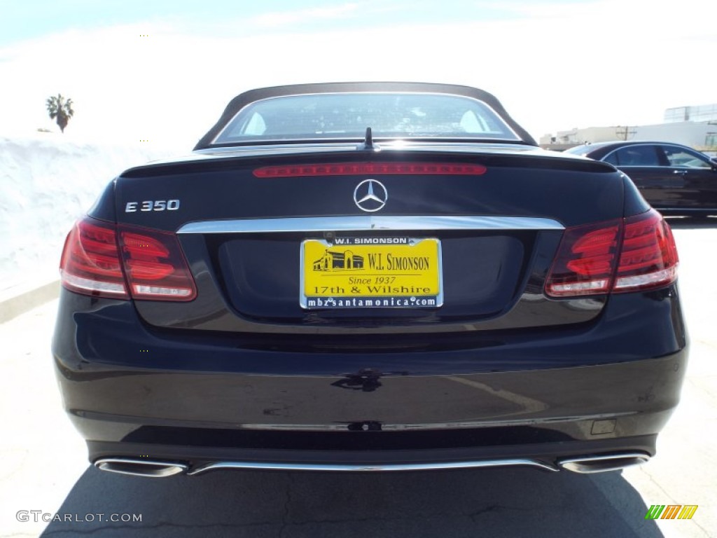 2014 E 350 Cabriolet - Black / Natural Beige/Black photo #9