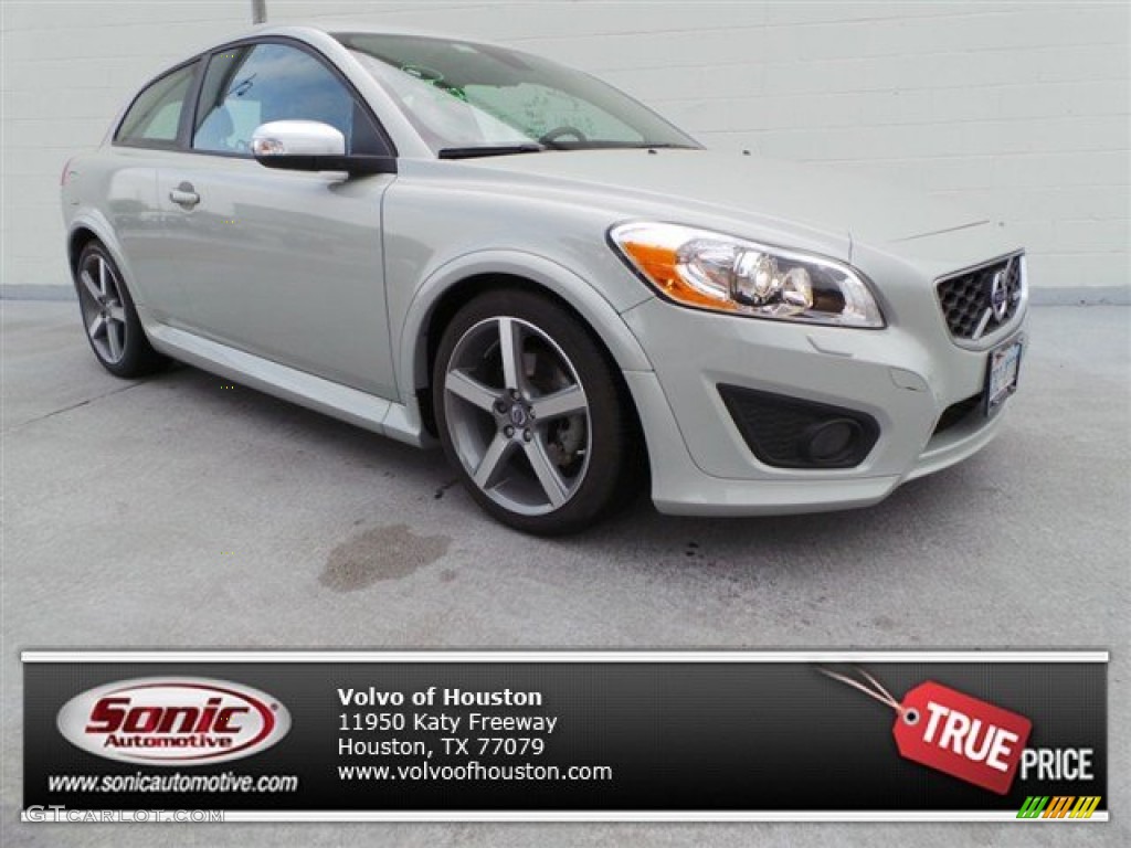 2011 C30 T5 R-Design - Silver Metallic / R Design Off Black/Calcite Flextec photo #1