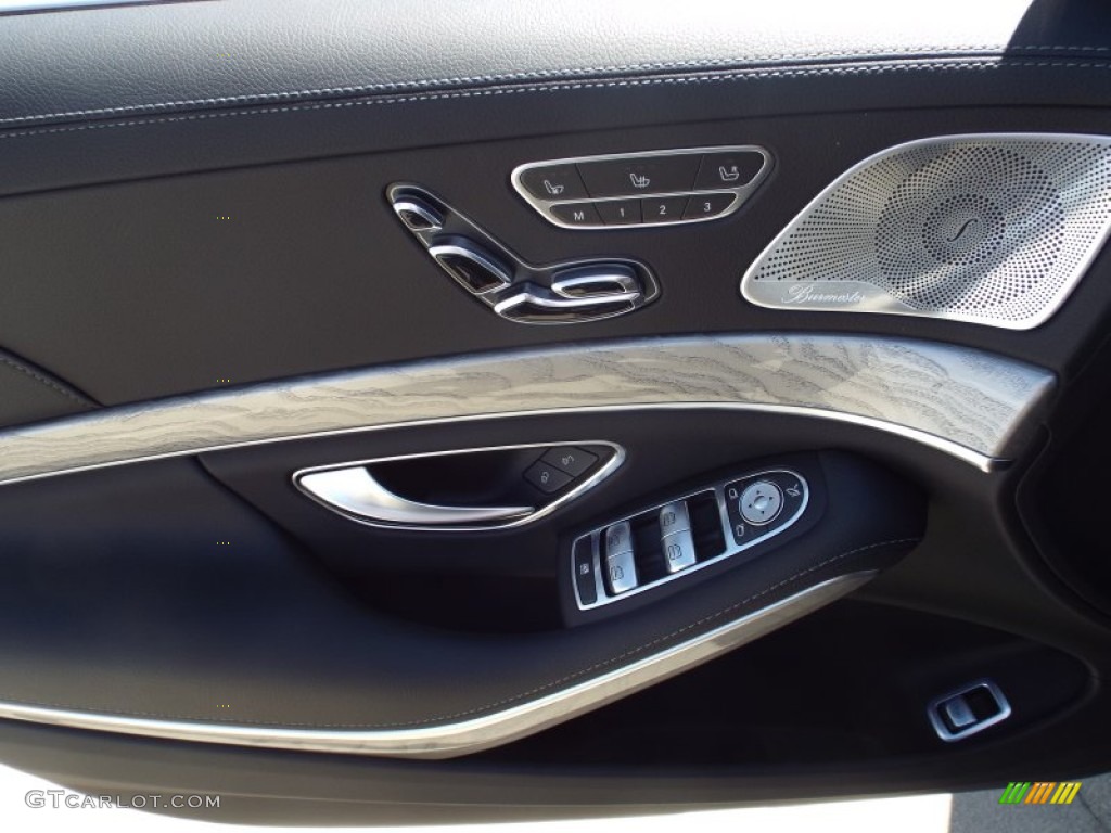 2014 S 550 Sedan - Ruby Black Metallic / Black photo #6