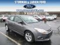 2014 Sterling Gray Ford Focus SE Hatchback  photo #1