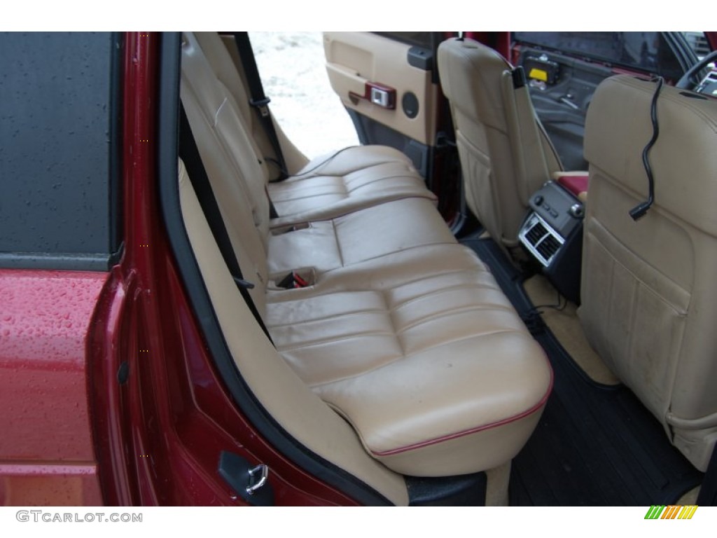2004 Range Rover HSE - Alveston Red Metallic / Sand/Jet Black photo #11