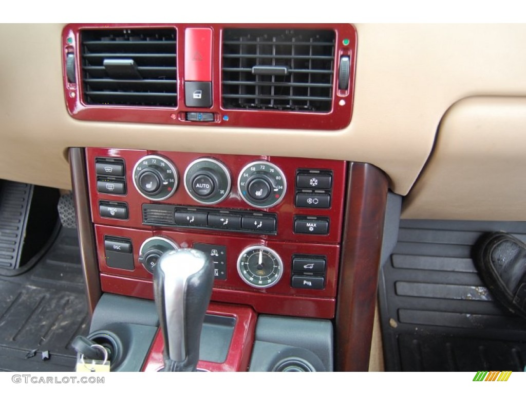 2004 Range Rover HSE - Alveston Red Metallic / Sand/Jet Black photo #16