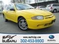 2004 Rally Yellow Chevrolet Cavalier Coupe #92522230