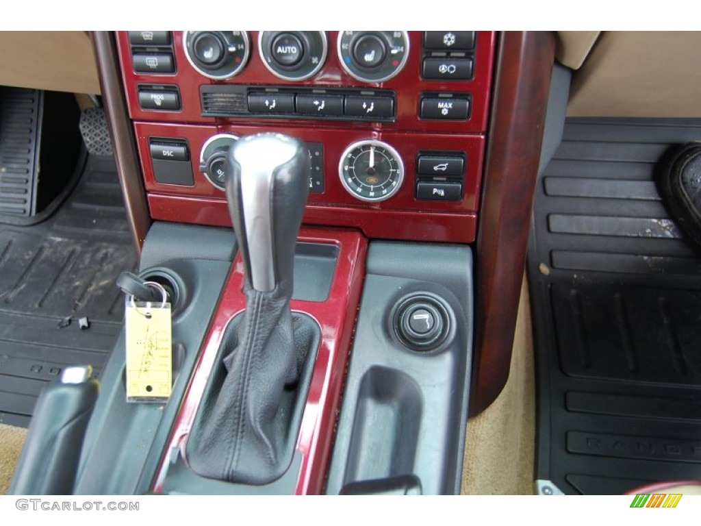 2004 Range Rover HSE - Alveston Red Metallic / Sand/Jet Black photo #17