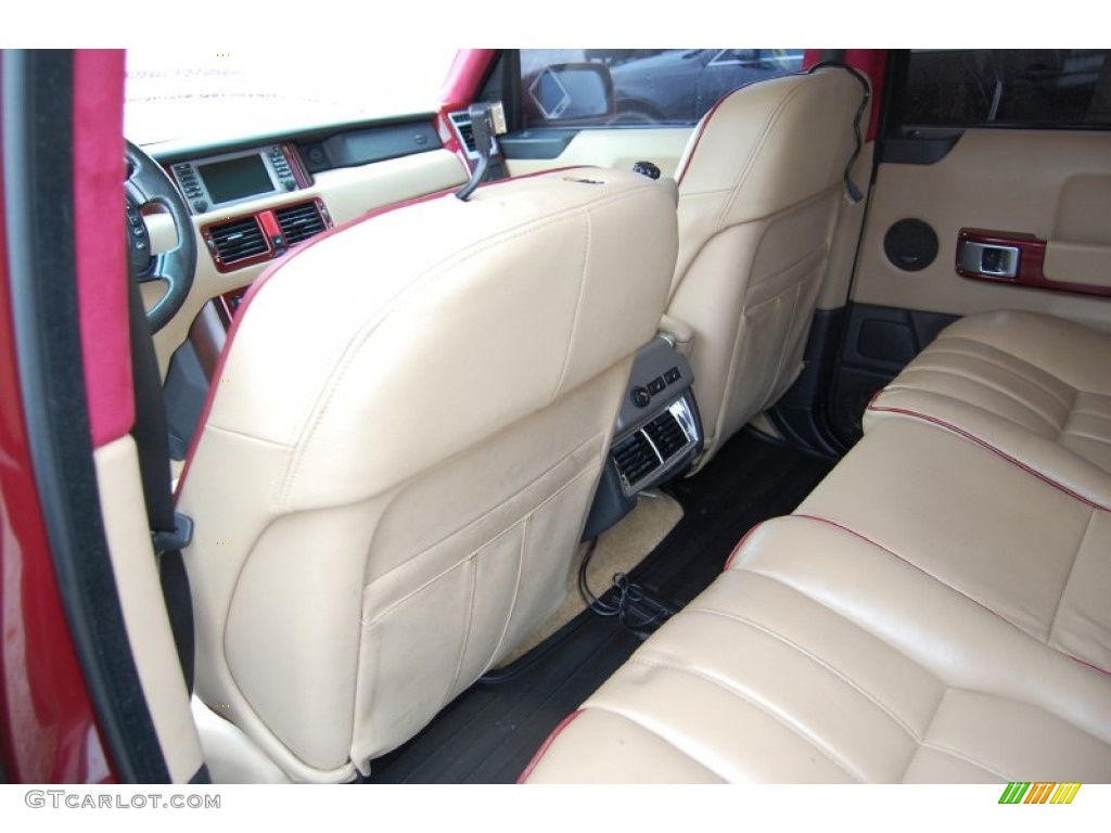2004 Range Rover HSE - Alveston Red Metallic / Sand/Jet Black photo #23