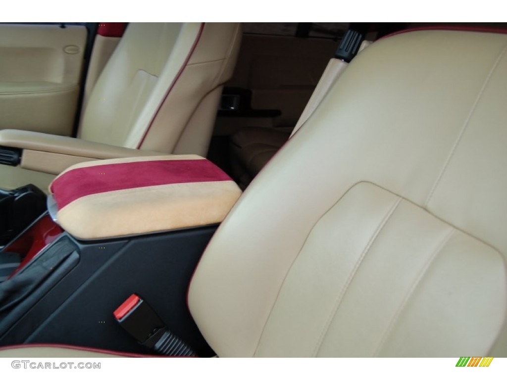 2004 Range Rover HSE - Alveston Red Metallic / Sand/Jet Black photo #28