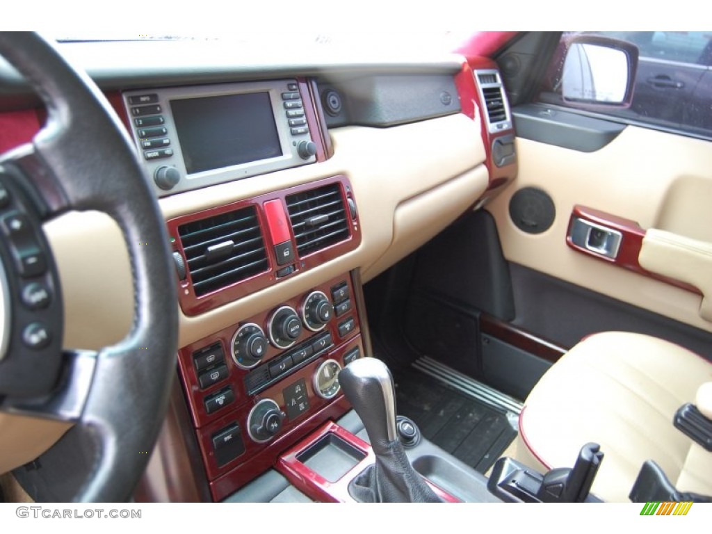 2004 Range Rover HSE - Alveston Red Metallic / Sand/Jet Black photo #29