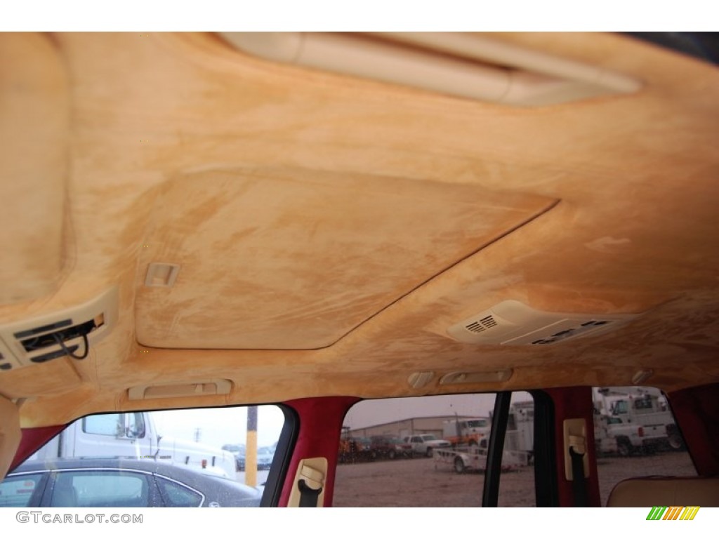 2004 Range Rover HSE - Alveston Red Metallic / Sand/Jet Black photo #30