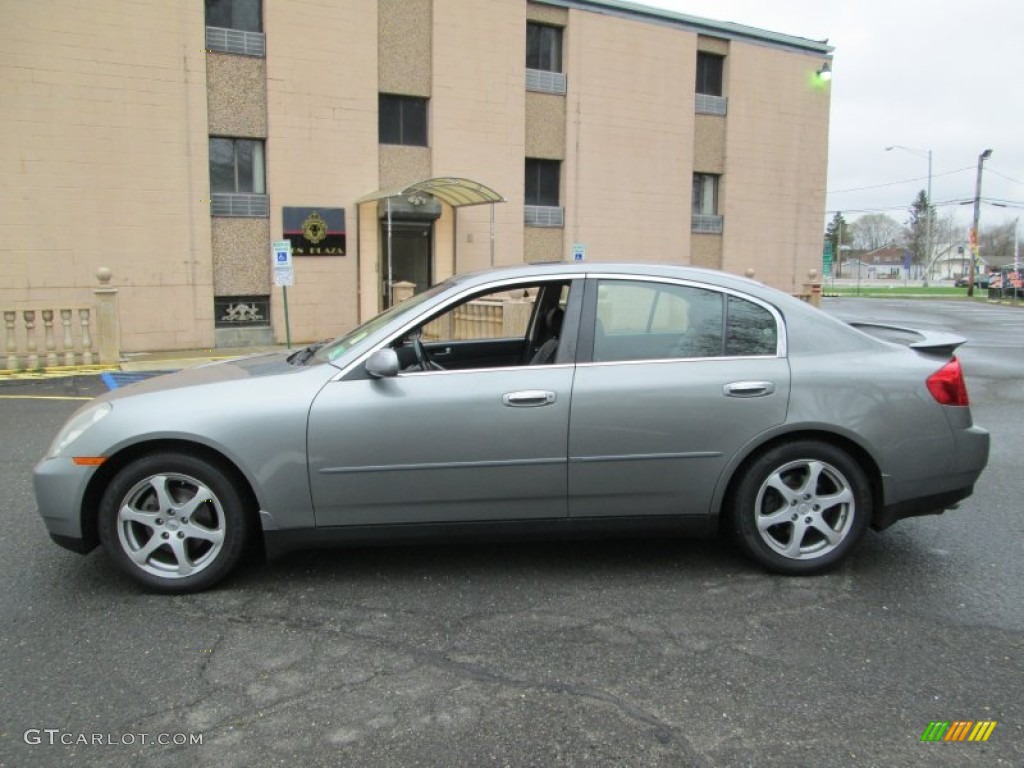 2004 G 35 x Sedan - Diamond Graphite Gray Metallic / Graphite photo #1