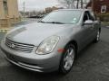 2004 Diamond Graphite Gray Metallic Infiniti G 35 x Sedan  photo #2