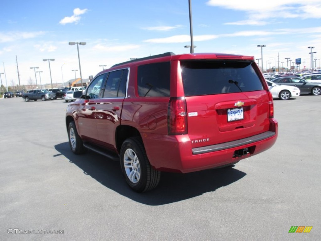 2015 Tahoe LT 4WD - Crystal Red Tintcoat / Jet Black photo #4