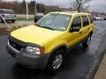 2001 Chrome Yellow Metallic Ford Escape XLT V6 4WD  photo #4