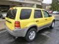 2001 Chrome Yellow Metallic Ford Escape XLT V6 4WD  photo #8