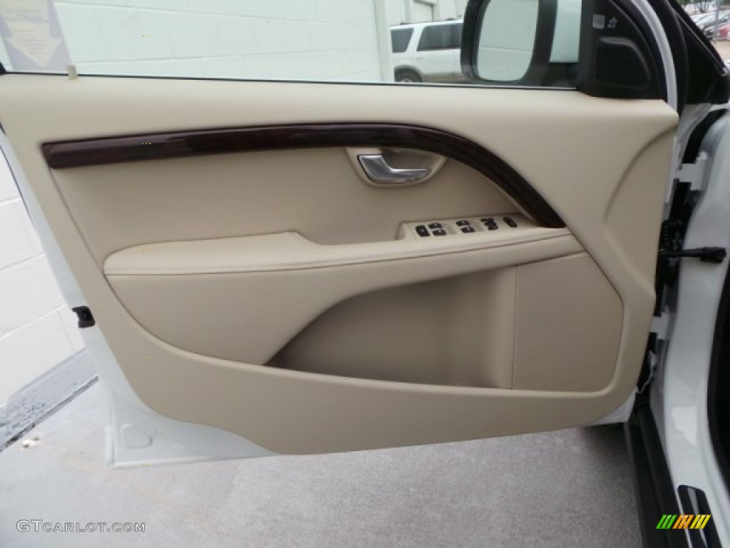 2015 Volvo XC70 T6 AWD Soft Beige Door Panel Photo #92538963
