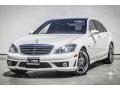 2009 Arctic White Mercedes-Benz S 63 AMG Sedan  photo #12