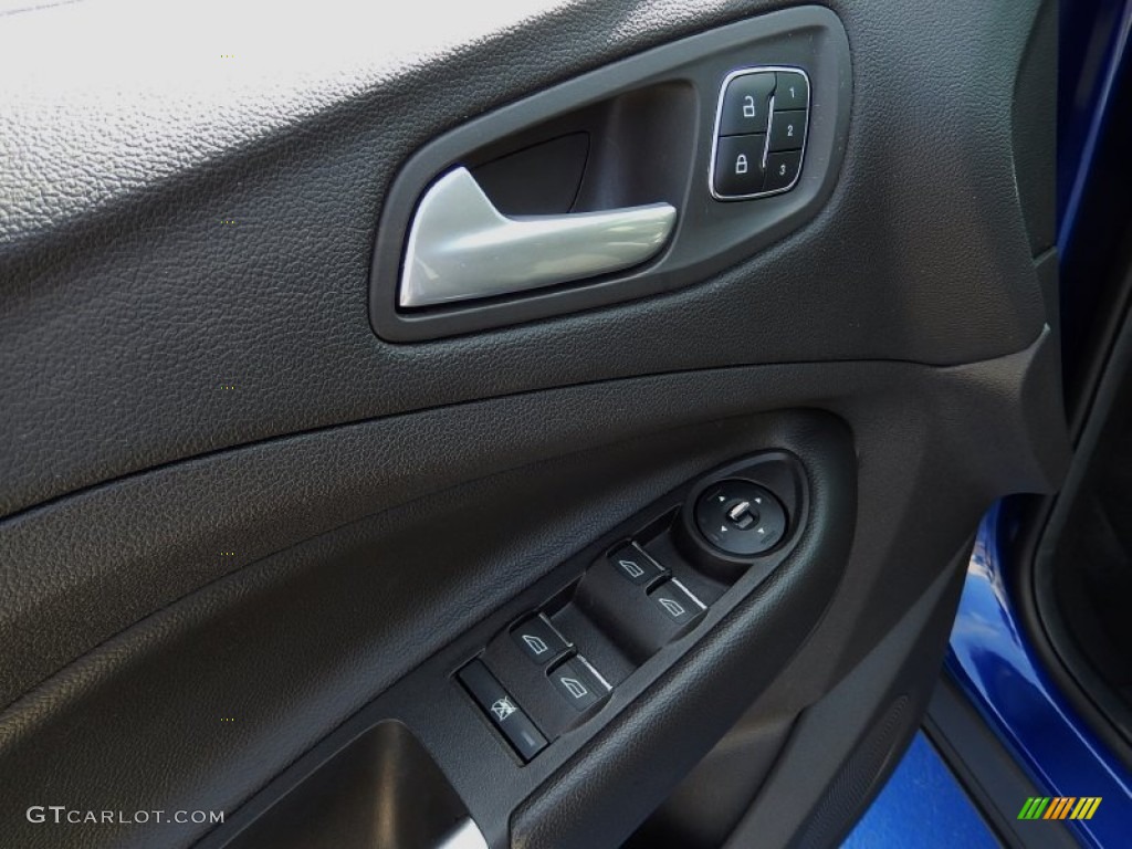 2013 Escape Titanium 2.0L EcoBoost 4WD - Deep Impact Blue Metallic / Charcoal Black photo #15