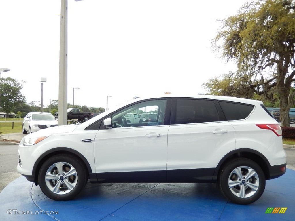 2014 Escape SE 1.6L EcoBoost - Oxford White / Charcoal Black photo #2