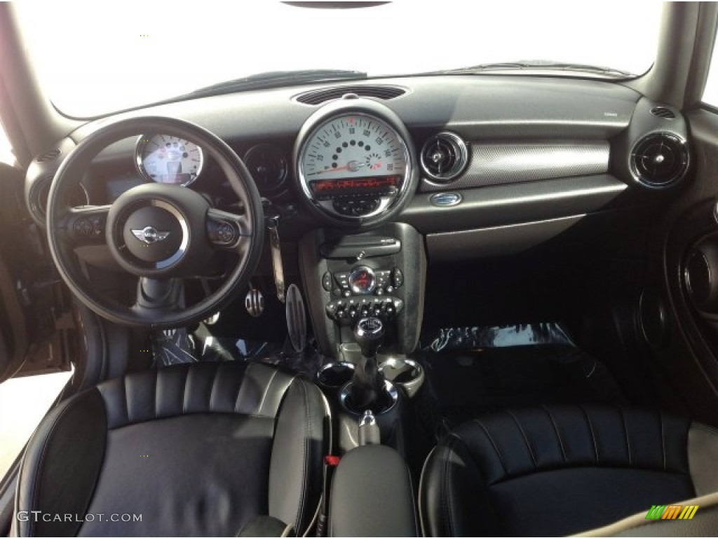 2012 Cooper S Hardtop - Hot Chocolate Metallic / Carbon Black Lounge Leather photo #10