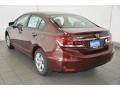 Crimson Pearl - Civic LX Sedan Photo No. 6