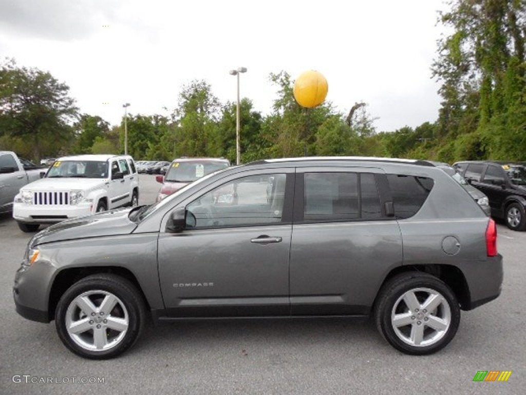 2012 Compass Limited - Mineral Gray Metallic / Dark Slate Gray/Light Pebble Beige photo #2