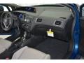 2014 Dyno Blue Pearl Honda Civic LX Coupe  photo #22