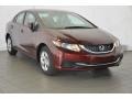 Crimson Pearl - Civic LX Sedan Photo No. 1