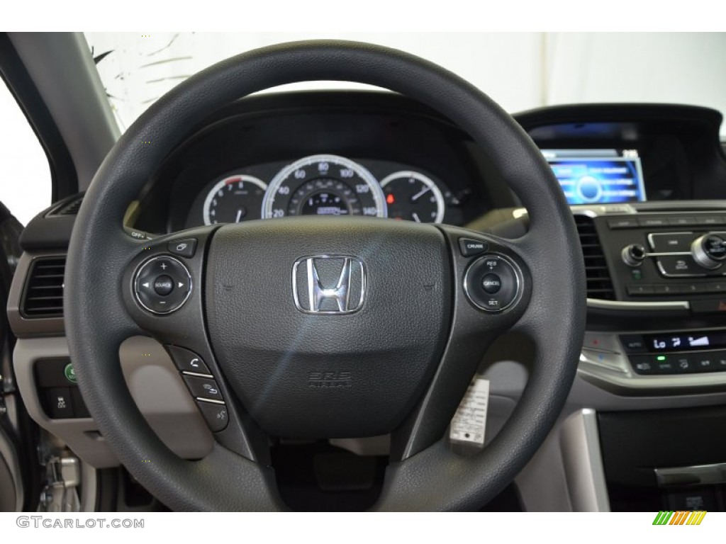 2014 Accord LX Sedan - Alabaster Silver Metallic / Gray photo #16