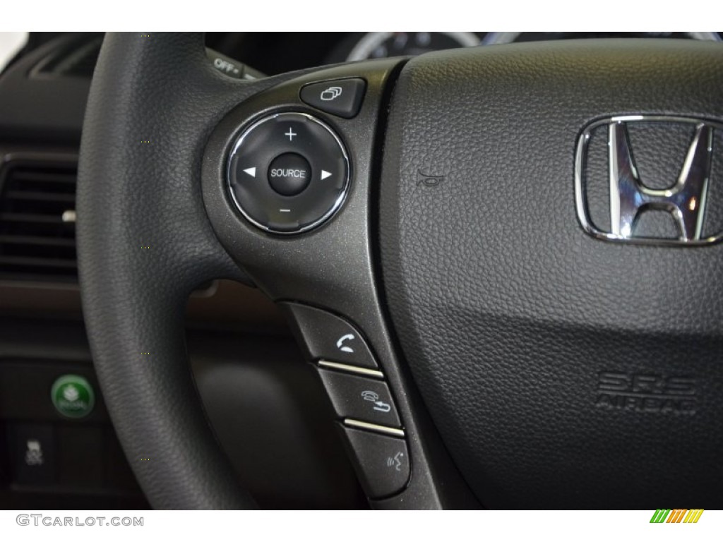 2014 Accord LX Sedan - Modern Steel Metallic / Black photo #17