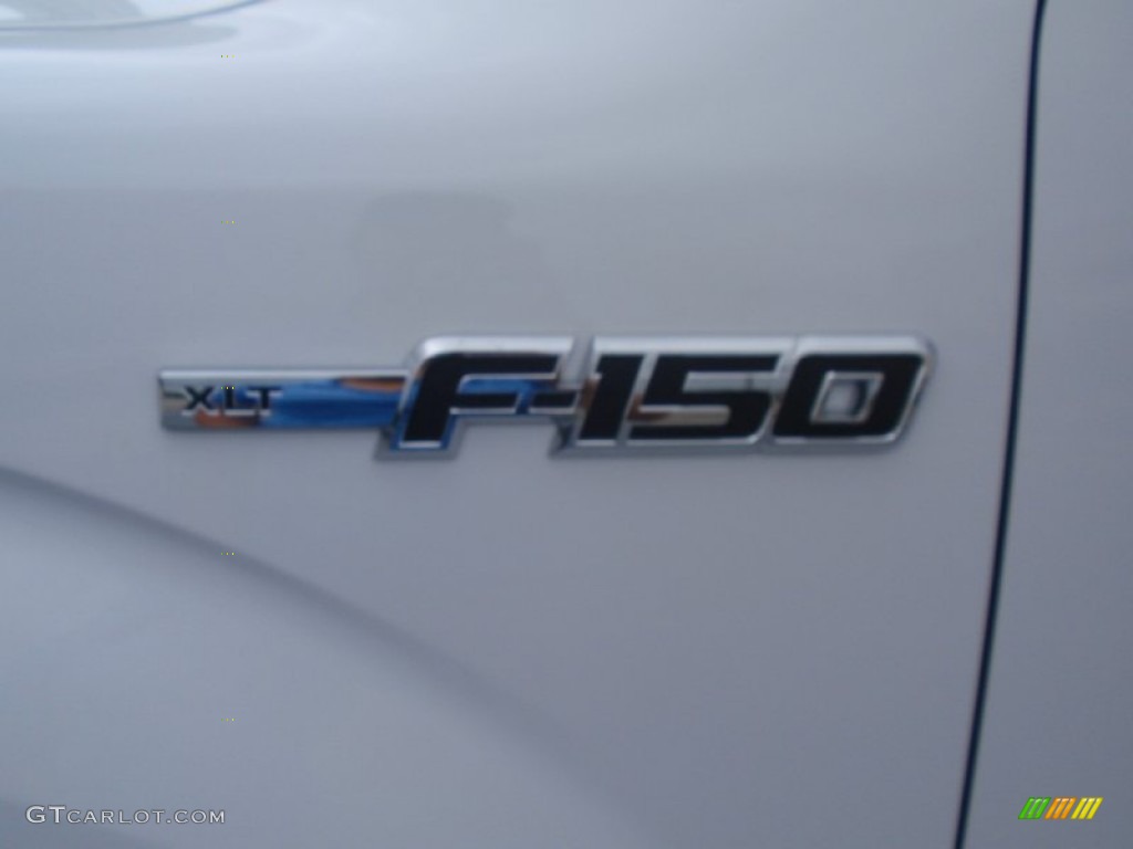 2014 F150 XLT SuperCrew 4x4 - Oxford White / Steel Grey photo #13