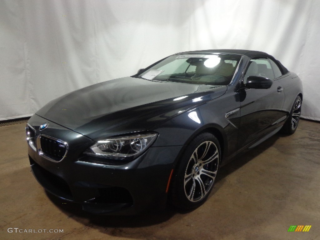 2012 M6 Convertible - Singapore Grey Metallic / Silverstone II photo #3