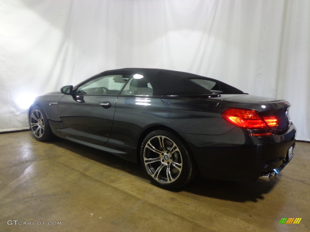 2012 M6 Convertible - Singapore Grey Metallic / Silverstone II photo #4