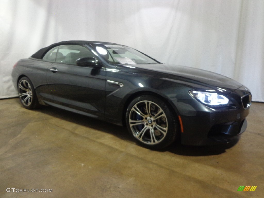 2012 M6 Convertible - Singapore Grey Metallic / Silverstone II photo #21