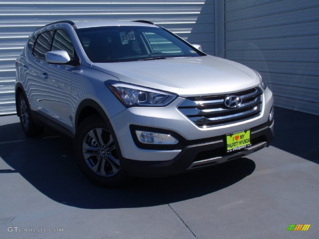 2014 Santa Fe Sport FWD - Moonstone Silver / Gray photo #1