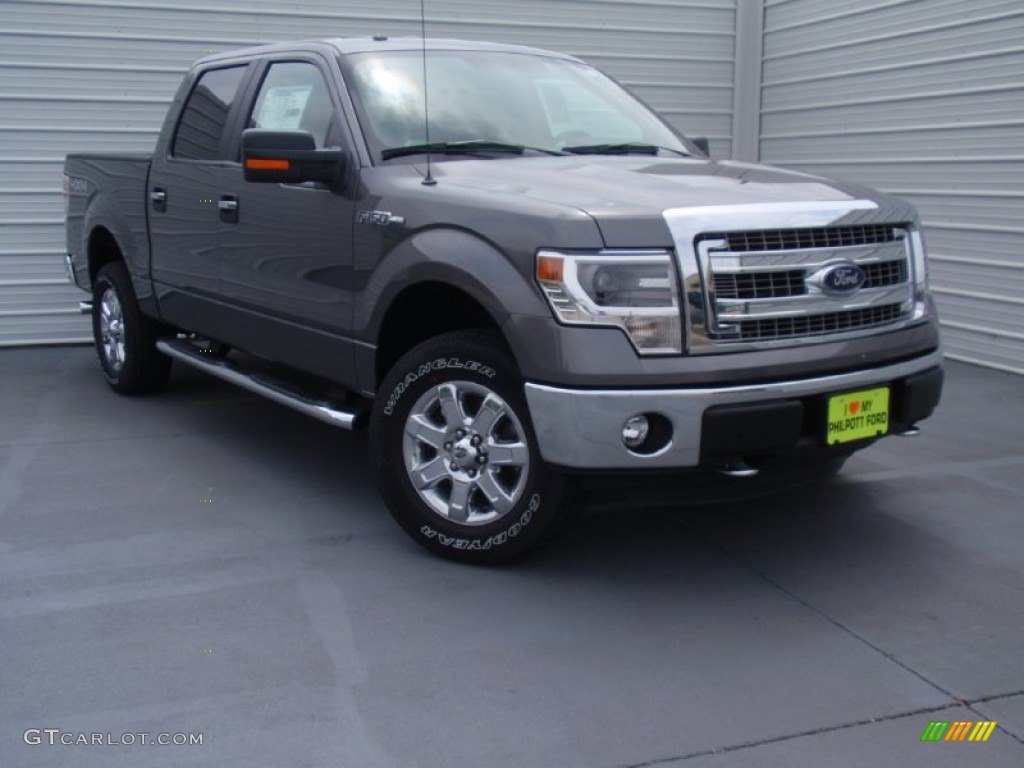 2014 Sterling Grey Ford F150 XLT SuperCrew 4x4 92522197