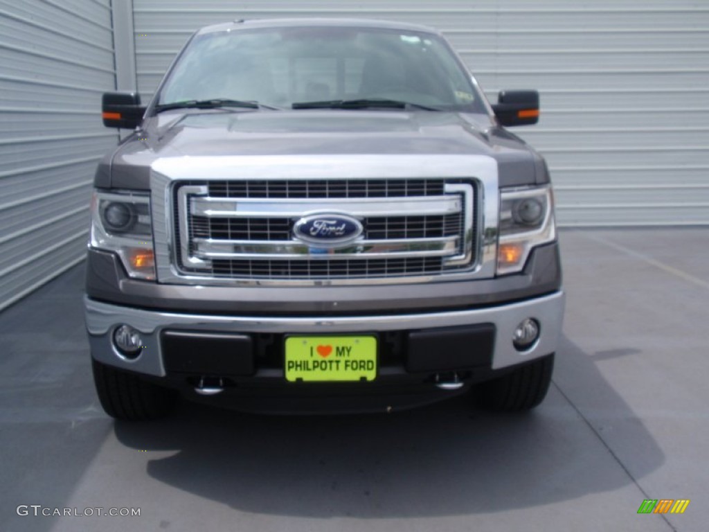 2014 F150 XLT SuperCrew 4x4 - Sterling Grey / Steel Grey photo #8