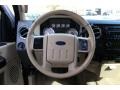 2008 Ford F350 Super Duty Camel Interior Steering Wheel Photo